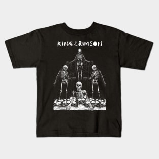 Skull Crimson Controller Kids T-Shirt